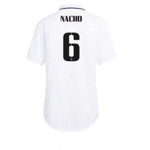 Real Madrid Nacho #6 kläder Kvinnor 2022-23 Hemmatröja Kortärmad